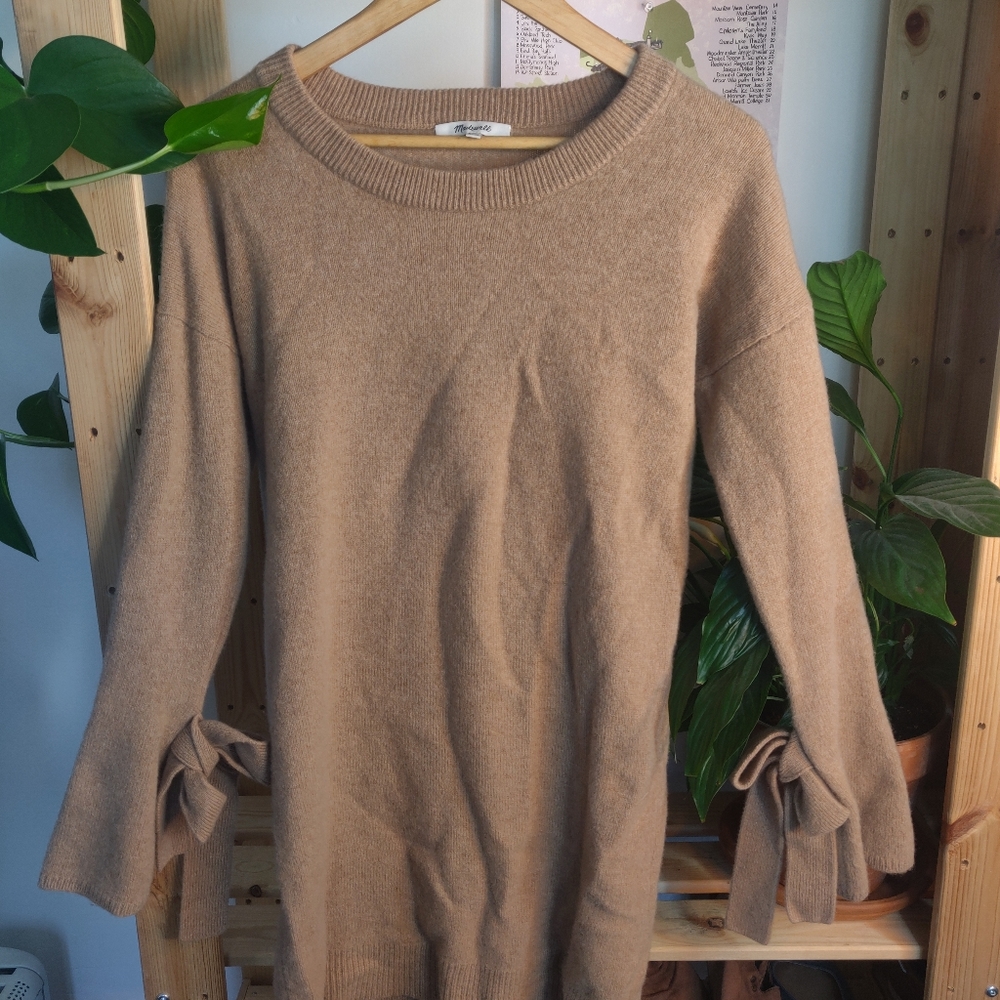 Cute classy Madewell Sweater Dress Xs